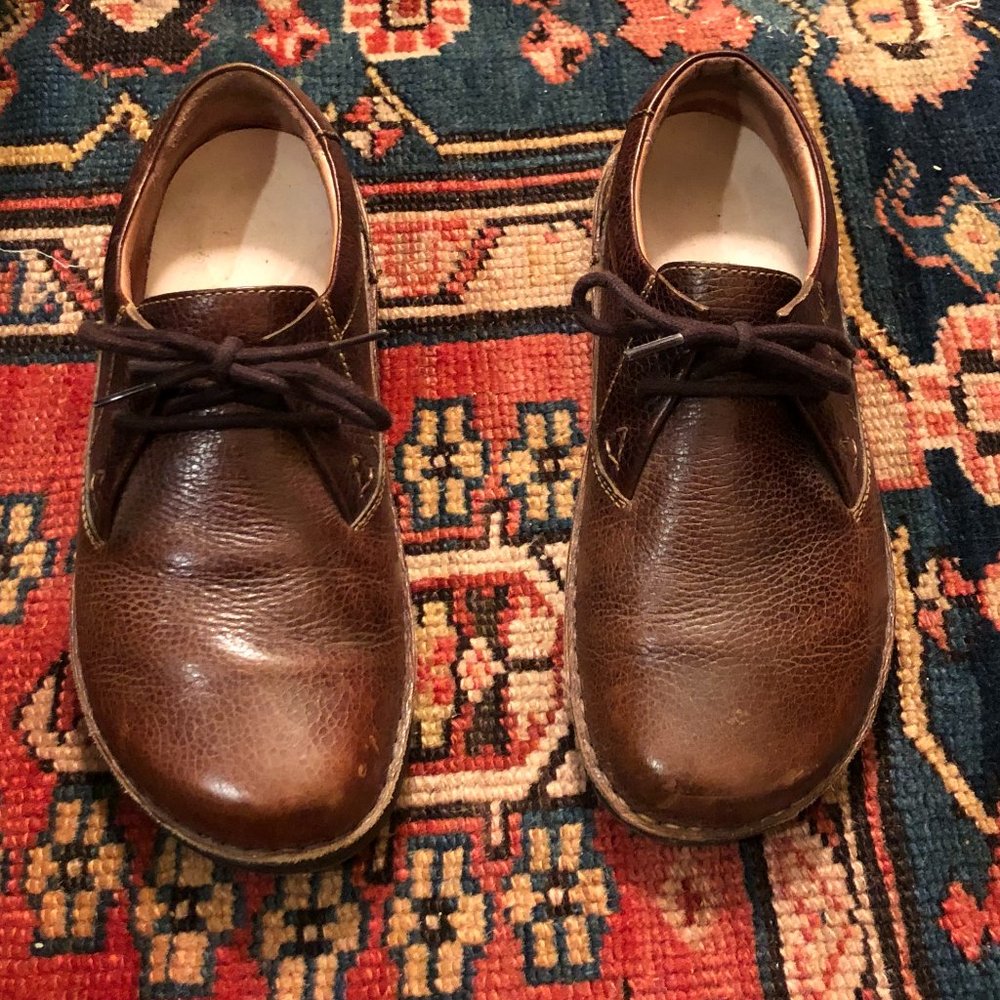 Birkenstock Memphis -Brown Leather- size 40 Europe